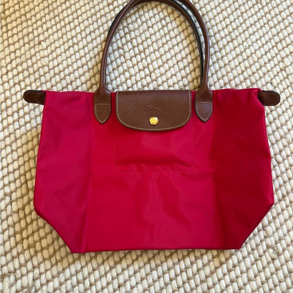 Red Authentic Longchamp Bag Small size